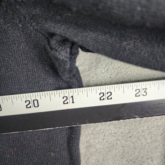 Mens Black Old Navy Sweater V-Neck Long Sleeve 100% Cotton Size L - Picture 9 of 11